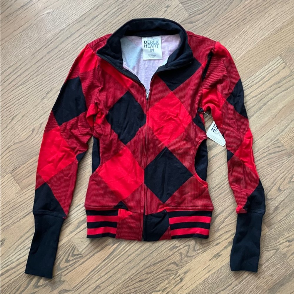 Derek Heart Girls Zip Up Jacket M
